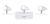 Lampara Aplique Ayelen Blanco 3 Luces Dicro Led Gu10 - comprar online