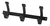 Perchero Pared Industrial Moderno Metal Organizador 3 Brazos - comprar online