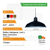 Lampara Colgante Techo Campana 40 Cm Deco Living Cobre - Tienda Objetos