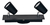 Plafon Aplique 2 Luces Led Negro Pared Techo Sonata Candil