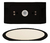 Aplique Exterior Bidireccional Aluminio Lauti Led Blanco Negro 6w Ip54 Calido - comprar online