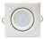 Spot Embutir Cuadrado Blanco Led 7w Gu10 220v Dimerizable
