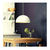 Lampara Colgante Deco Media Esfera Chapa 60cm E27 Apto Led en internet