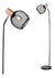 Lampara De Pie Osaka Chapa Y Madera Vintage E27 Apto Led - comprar online