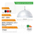 Imagen de Pack X2 Lampara Colgante Semi Esfera 30cm Techo 1 Luz Bell08