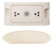Aplique Exterior Bidireccional Aluminio Lauti Led Blanco Negro 6w Ip54 Calido - Tienda Objetos