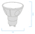 Pack X 10 Dicroica Led 6,5w Gu10 Macroled Dimerizable 36 - Tienda Objetos
