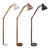 Lampara De Pie Moderna Estilo Nordico E27 Serena Cobre - Tienda Objetos