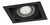 Embutido Box Lampara Ar111 1 Luz Gu10 Cardanico Led