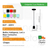 Lampara Colgante 1 Luz Bulbo Led E27 Techo Bell05 - tienda online