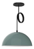 Pack X2 Lampara Colgante Semi Esfera 30cm Techo 1 Luz Bell08 en internet
