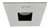 Spot Embutido Aluminio Cuadrado Blas Dicro Led 7w Gu10 - comprar online