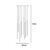 Lampara Colgante Denver 9 Luces Led 75w Moderno Deco en internet