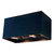 Aplique Led 20w Luz Cálida Rectangular Pared Exterior Bidire