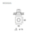 Spot Embutir Movil Cuadrado Embu 14 Apto Dicro Led Moderno - tienda online