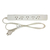 Alargue Zapatilla Prolongador 5 Tomas 10a 3mts Blanco en internet