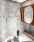 Vinil Adesivo Decor Mármore Calacatta Oro Brilho 1,22M - LP Adesivos