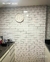 Vinil Adesivo Decor Metrô Branco Brilho 1,22M - loja online