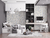 Vinil Adesivo Decor Terrazzo Cobalto 1,22M - LP Adesivos