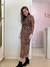 Vestido Animal Print Onça na internet