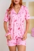 PIJAMAS FEMININOS AMERICANOS ROSA - comprar online