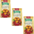 kit 3un Snack Trigo Maretti Bruschette 85g Sabor:Pepperoni