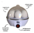 Cozedor De Ovos Portátil Elétrico Bene Casa Cozinha A Vapor 220v Cor Branco - Benard Shop