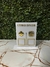 Placa 2 QR Code em Acrílico - Com Opção de Logo - Letrix Decor