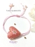 Pulsera Ajustable Hilo Rosa Corazón Flor Nude Rosa