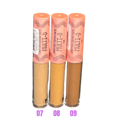 Corretivo Líquido Cores Escuras - 4ml - Mia Make - comprar online