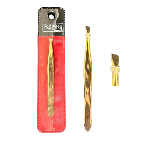 Pinça Chanfrada Dourada - Solingen - comprar online
