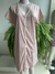 Camisola algodão c botões marrom claro - comprar online