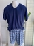 PJ541 – O Pijama Masculino Aconchegante Para Meia-Estação