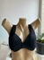 SUTIÃ VERMELHO E PRETO COM ALÇA DE SUSTENTAÇÃO - IMPACTO