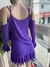 5125 - Vestido Manga Sino Roxo – Calor da Pele | Leveza e Elegância Para Dias Quentes - comprar online