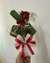 Dueto de Rosas Naturais Coloridas – Um Toque Sutil de Carinho na internet