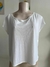 VLBL037 - Blusa Náutica Physical – Versátil, Moderna e Estilosa | Cor Branca | Tamanho P
