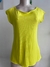 72021 - Blusa String Physical – Preto e Amarelo Fluorescente | Ideal para Academia e Dia a Dia | Tamanho M | 50% OFF - IMPACTO