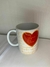 Caneca Romântica – Porcelana Reforçada | Seme Art - loja online