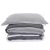 Kit Edredom Linho Colorful Solteiro cor:Cinza (3002-10) na internet