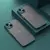 Capa fosca para iPhone 11, 12, 13, 14, pro max mini luxo macio silicone.