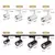 Holofotes LED 220V Conjunto de Luzes de Trilho Spot Led COB Lâmpada de Trilho 1 na internet