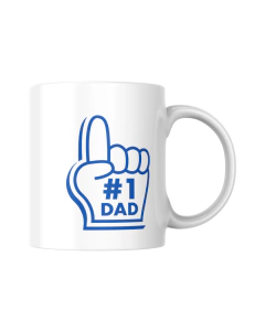 Taza Dia del padres colores de tus Clubes de Rugby / Futbol /Deportes / #1 Dad - comprar online