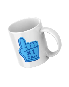 Taza Dia del padres colores de tus Clubes de Rugby / Futbol /Deportes / #1 Dad en internet