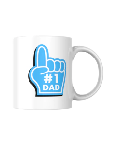 Taza Dia del padres colores de tus Clubes de Rugby / Futbol /Deportes / #1 Dad - comprar online