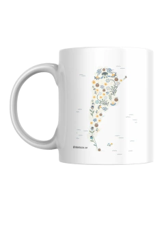 Imagen de Taza de Cerámica Argentina: Diseño Mate y Bandera - Dale Taza