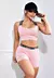 Conjunto Fitness Rose: Cropped e Short Cintura Alta Para Estilo e Conforto - comprar online