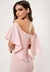 O Vestido Midi com Babado e Fenda Que Vai Transformar Seu Visual com Elegância e Charme - GraziaPerfetta