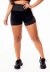 Short Fitness Academia Preto com Tela Dry Fit e Elástico Branco Cintura Alta, Conforto e Estilo Exclusivos para Seu Treino na internet