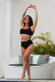 Biquíni Top e Calcinha Cintura Alta Preto Le Paradis com Sustentação para um Look Elegante e Confortável - comprar online